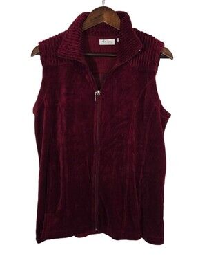 Denim & Co. women's sleeveless suede vest